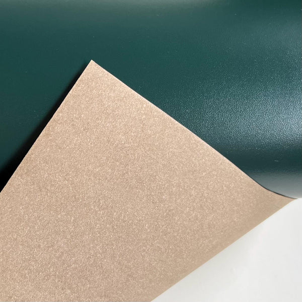 Green Bonded Leather — Salamander Cabra