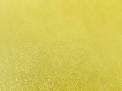 Lemon Yellow Vegan Leather