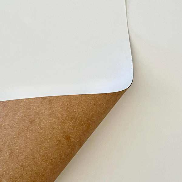 White Bonded Leather — Salamander Salpa
