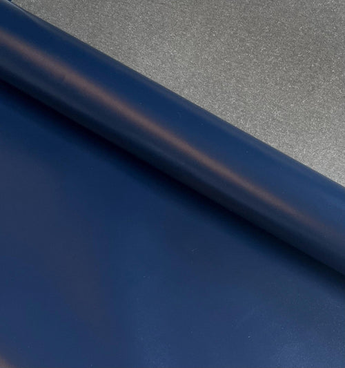 Blue Bonded Leather — Salamander Cabra