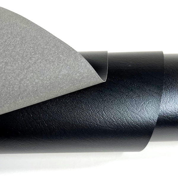Black Matte Bonded Leather — Salamander Cabra