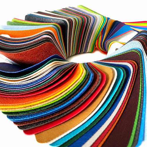 137-Colour Vegan Leather Swatch Ring