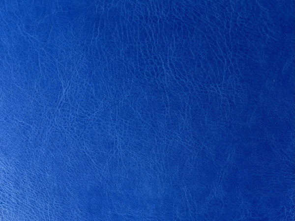 Blue Vegan Leather — COMO