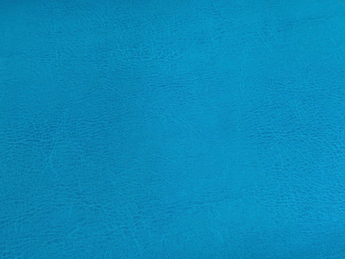 Turquoise Vegan Leather — COMO