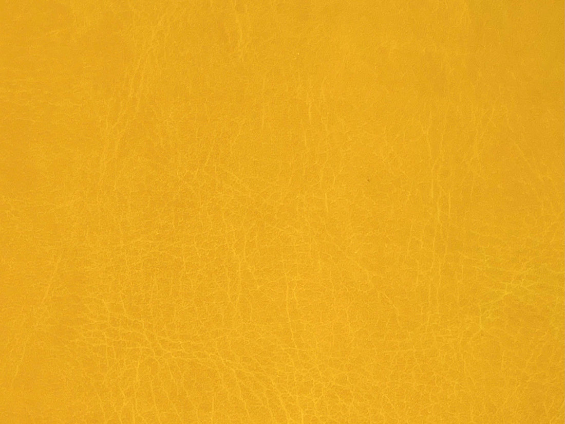 Yellow Vegan Leather — COMO