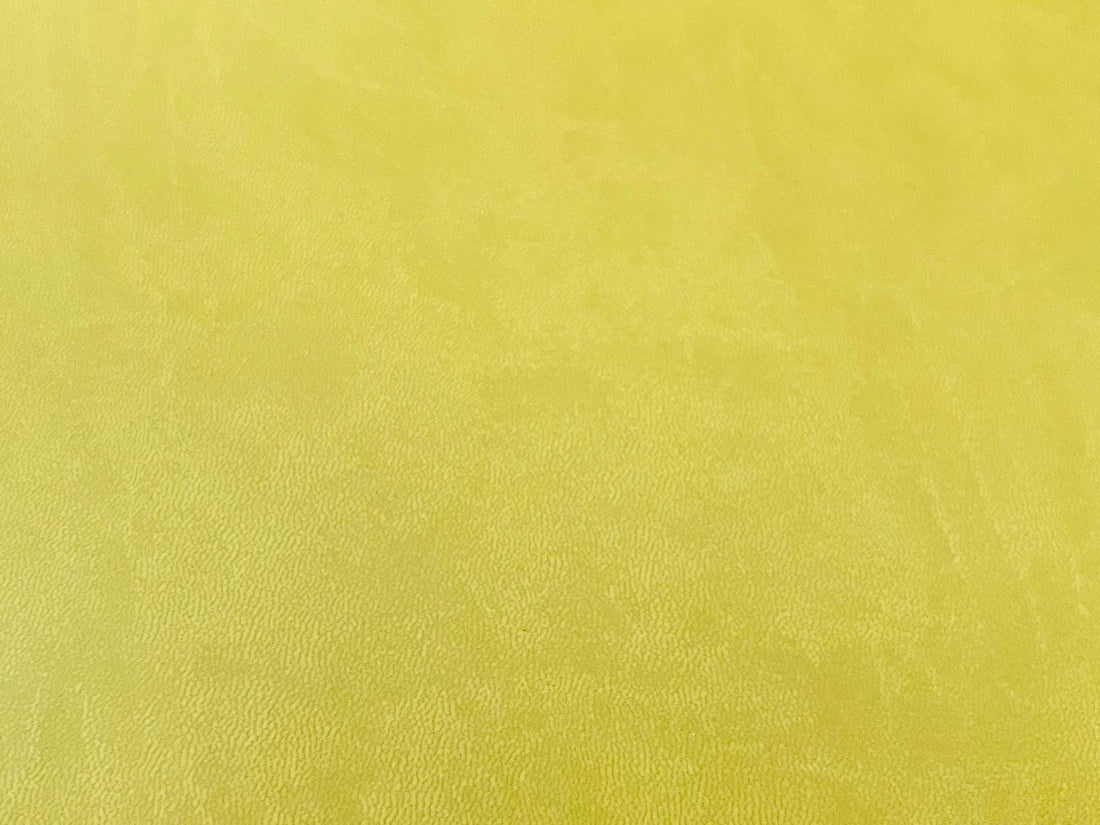 Lemon Yellow Vegan Leather