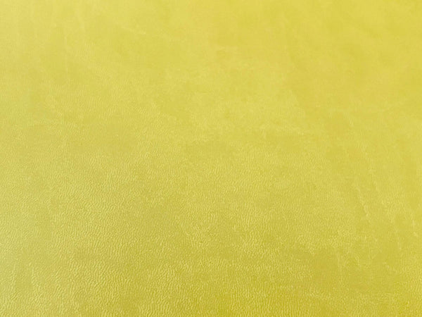 Lemon Yellow Vegan Leather