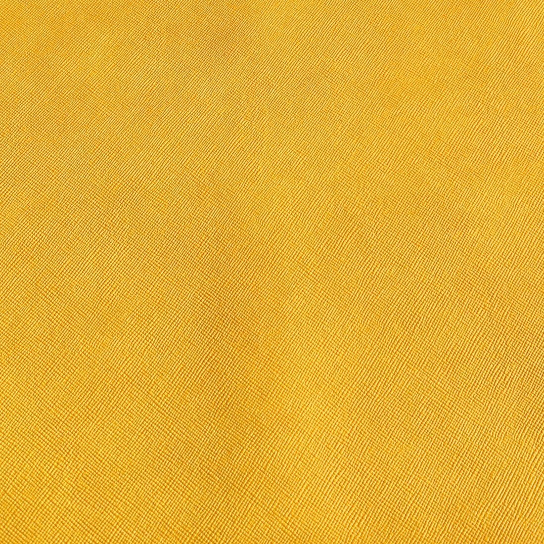 Yellow Saffiano Vegan Leather