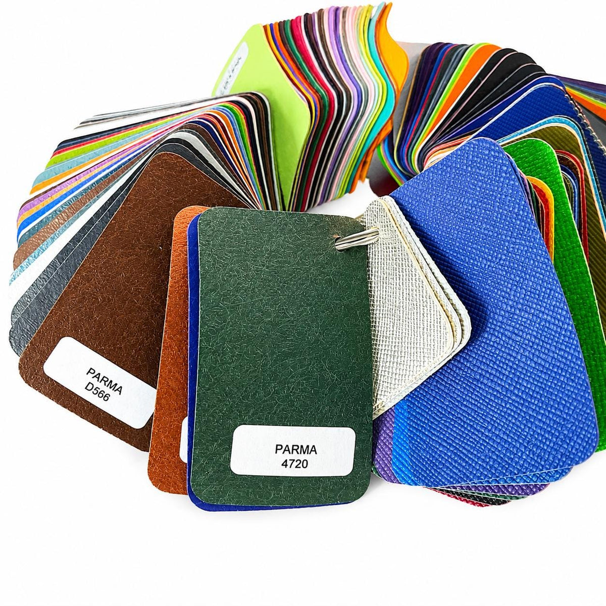 137+ vegan leather swatches sample pack